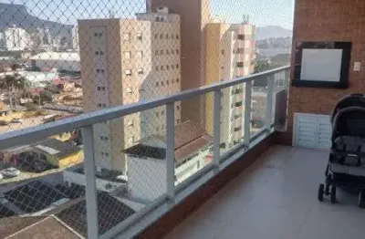 Apartamento 3 dorms. 125m², vista espetacular, centro - palhoça - sc