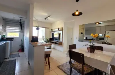 Vendo ap 2 quartos, 56m², mobiliado, vaga coberta, são sebastião - palhoça - sc