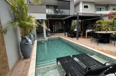 Casa em condomínio para venda em rio de janeiro, barra da tijuca, 5 dormitórios, 5 suítes, 7 banheiros, 3 vagas