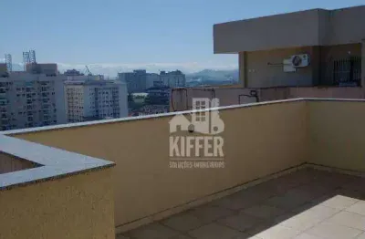 Cobertura à venda, 140 m² por r$ 800.000,00 - centro - niterói/rj