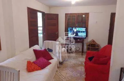 Casa com 3 dormitórios à venda, 80 m² por r$ 270.000,00 - santa bárbara - niterói/rj
