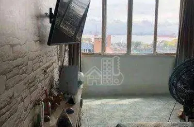 Kitnet com 1 quarto à venda, 25 m² por r$ 140.000 - centro - niterói/rj.
