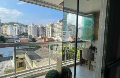 Apartamento com 2 dormitórios à venda, 75 m² por r$ 599.000,00 - santa rosa - niterói/rj