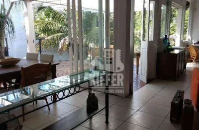 Casa com 4 dormitórios à venda, 445 m² por r$ 1.850.000,00 - pendotiba - niterói/rj