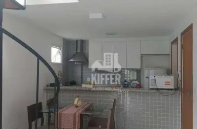 Cobertura à venda, 88 m² por r$ 748.000,00 - itacoatiara - niterói/rj