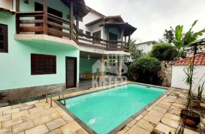 Casa com 5 quartos  à venda, 403 m² por r$ 1.800.000 - camboinhas - niterói/rj