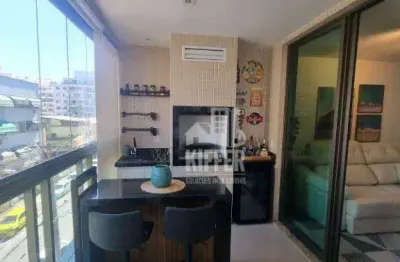 Apartamento com 2 dormitórios à venda, 90 m² por r$ 850.000,00 - charitas - niterói/rj