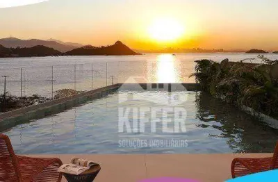 Apartamento duplex com 1 quarto à venda, 50 m² por r$ 863.037 - charitas - niterói/rj