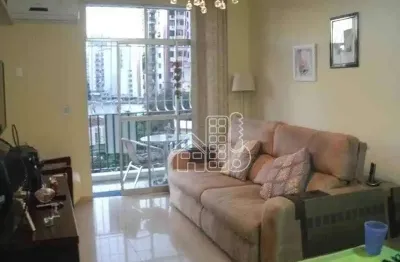 Apartamento com 2 dormitórios à venda, 70 m² por r$ 420.000,00 - icaraí - niterói/rj