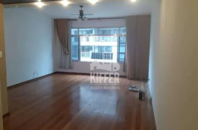 Apartamento com 3 quartos à venda, 220 m² por r$ 1.550.000 - icaraí - niterói/rj
