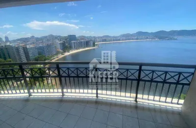 Apartamento com 4 quartos à venda, 218 m² por r$ 2.450.000 - ingá - niterói/rj