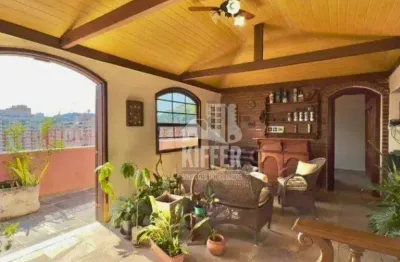 Cobertura com 4 dormitórios à venda, 170 m² por r$ 900.000,00 - icaraí - niterói/rj