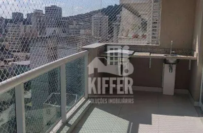 Condomínio eldorado! apartamento com 2 suítes varanda gourmet, à venda, 75 m² por r$ 720.000
