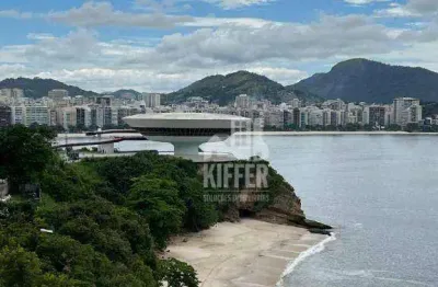Amplo apartamento 5 quartos frente mar na praia boa viagem- niterói