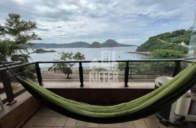 Apartamento à venda, 420 m² por r$ 3.200.000,00 - boa viagem - niterói/rj