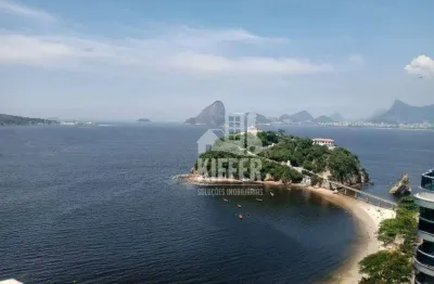 Apartamento com 4 quartos à venda, 198 m² por r$ 2.950.000 - boa viagem - niterói/rj