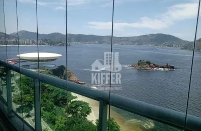 Apartamento com 4 quartos à venda, 198 m² por r$ 2.950.000 - boa viagem - niterói/rj