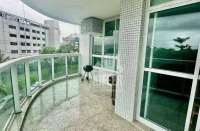 Apartamento com 4 quartos 2 varandas, 2 suítes, 3 vagas, piscina, sauna, sala fitness, 210 m² por r$ 1.899.000,00 - boa viagem - niterói/rj