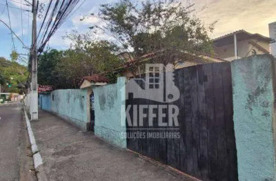 Terreno 859m² c/ 2 casas no fonseca: acesso duplo e potencial construtivo único