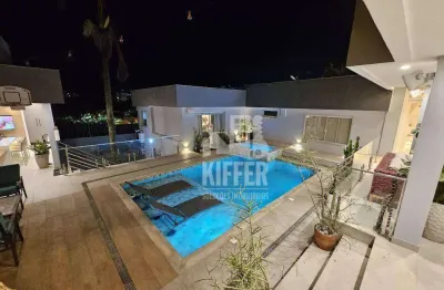 Casa de alto padrão com 3 suítes e piscina aquecida em são francisco