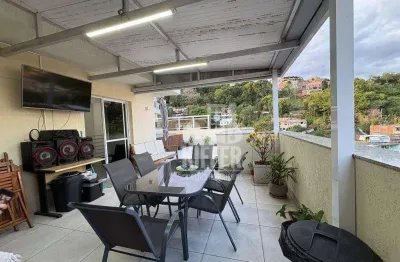 Cobertura com 3 quartos à venda, 169 m² por r$ 940.000 - santa rosa - niterói/rj