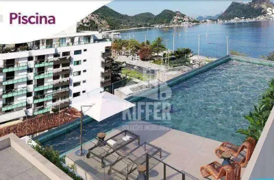 Apartamento com 2 quartos à venda, 93 m² por r$ 1.442.180 - charitas - niterói/rj