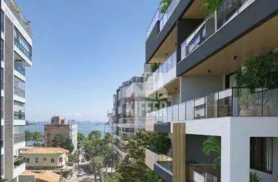 Apartamento com 2 quartos à venda, 75 m² por r$ 840.000 - charitas - niterói/rj