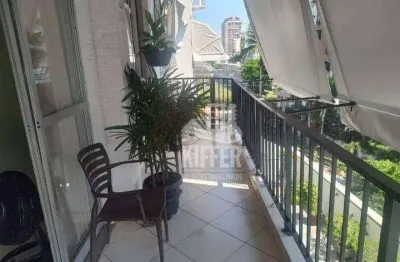 Apartamento com 2 quartos e varanda  à venda, 100 m² por r$ 700.000 - icaraí - niterói/rj