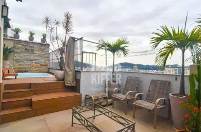 Cobertura à venda, 155 m² por r$ 1.280.000,00 - icaraí - niterói/rj