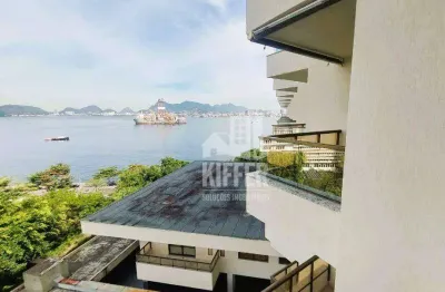 Venda apartamento / flat 1 quarto - 1 vaga - frente pra praia gragoatá