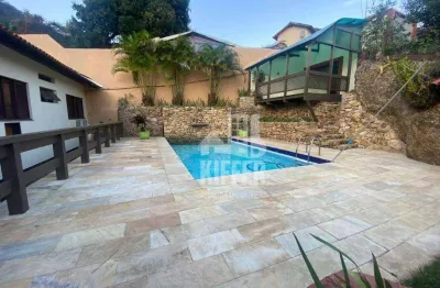Casa com 4 dormitórios à venda, 450 m² por r$ 2.500.000,00 - são francisco - niterói/rj