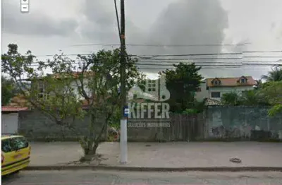 Terreno plano e murado à venda em piratininga – 640 m² de frente para avenida asfaltada