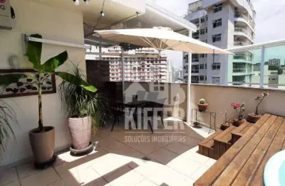 Apartamento duplex com 3 quartos à venda, 187 m² por r$ 1.200.000 - santa rosa - niterói/rj