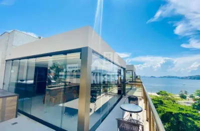 Cobertura com 4 dormitórios à venda, 240 m² por r$ 2.650.000,00 - charitas - niterói/rj