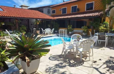 Casa com 4 quartos, 2 suítes, àrea gourmet, piscina, 4 vagas, 400m² área construída por r$ 2.400.000,00 - camboinhas - niterói/rj