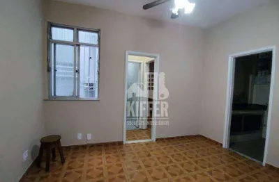 Quarto e sala à venda, 47 m² por r$ 221.800 - centro - niterói/rj
