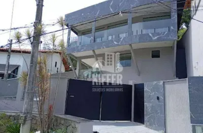 Casa com 4 dormitórios à venda, 292 m² por r$ 1.990.000,00 - itaipu - niterói/rj