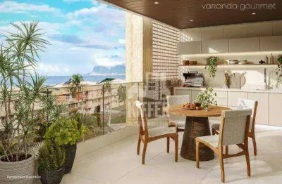 Apartamento com 4 quartos à venda, 146 m² por r$ 2.173.891 - camboinhas - niterói/rj