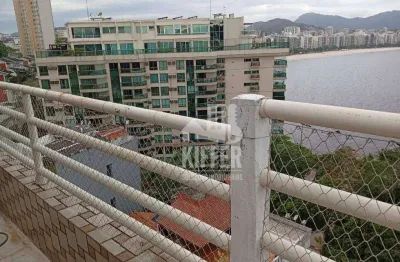 Cobertura à venda, 218 m² por r$ 1.430.000,00 - ingá - niterói/rj