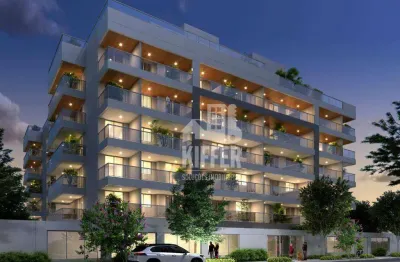 Apartamento com 1 dormitório à venda, 41 m² por r$ 600.000,00 - camboinhas - niterói/rj