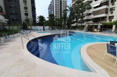 Apartamento com 3 dormitórios à venda, 100 m² por r$ 840.000,00 - barra da tijuca - rio de janeiro/rj