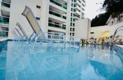Apartamento com 1 quarto para alugar, 56 m² por R$ 4.132/mês - Icaraí - Niterói/RJ