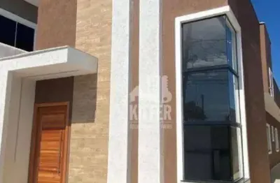 Casa com 3 dormitórios à venda, 94 m² de área construída por R$ 590.000 - Jardim Atlantico - Maricá/RJ