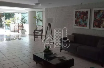 Apartamento com 2 quartos para alugar, 82 m² por r$ 3.712/mês - santa rosa - niterói/rj