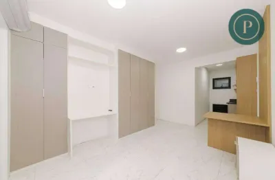 Studio para alugar, 30 m² por r$ 2.296,00/mês - centro - curitiba/pr
