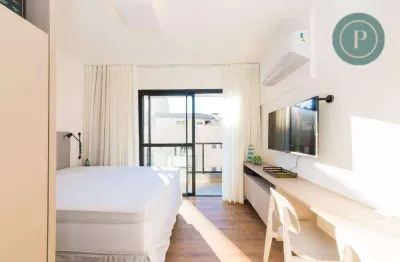 Studio com 1 dormitório para alugar, 20 m² por r$ 2.898/mês - bigorrilho - experimente o atendimento boutique!