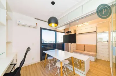 Studio para alugar, 35 m² por r$ 4.361,00/mês - batel - curitiba/pr