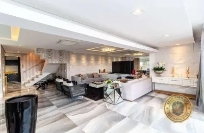 Cobertura com 3 dormitórios para alugar, 318 m² - ecoville - experimente o atendimento boutique!!!