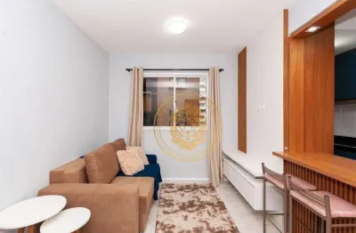 Apartamento com 1 dormitório para alugar - champagnat - curitiba/pr