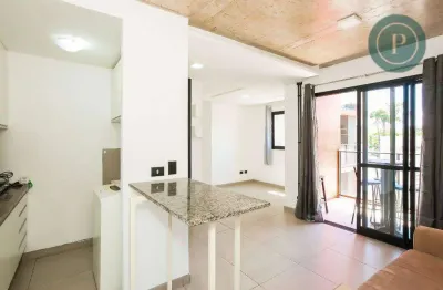 Studio com 1 dormitório para alugar, 38 m² - rebouças - experimente o atendimento boutique!!!